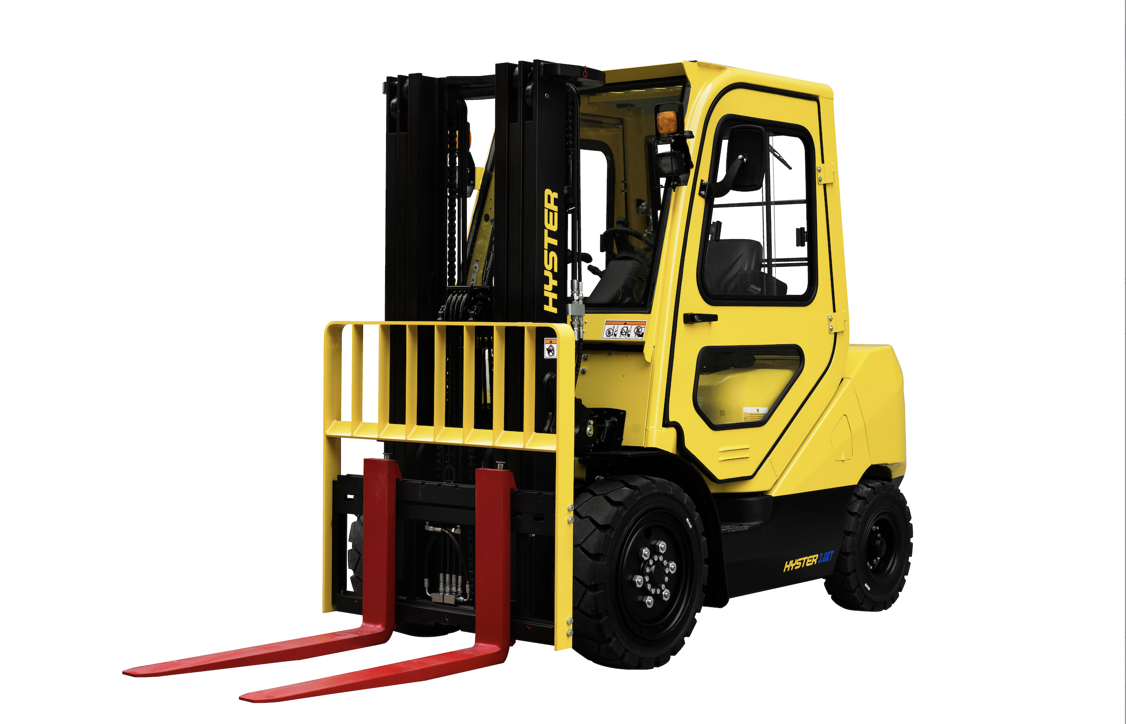 New Hyster® electric forklift brings ICE-like performance to indoor and outdoor operations